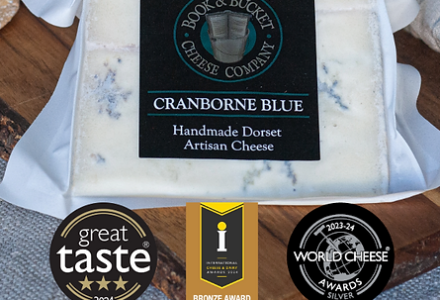 Cranborne Blue Cheese wins Great Taste Award - Cranborne Estate